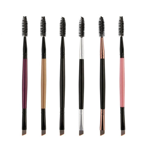 Dual-Ended Eyebrow Brush