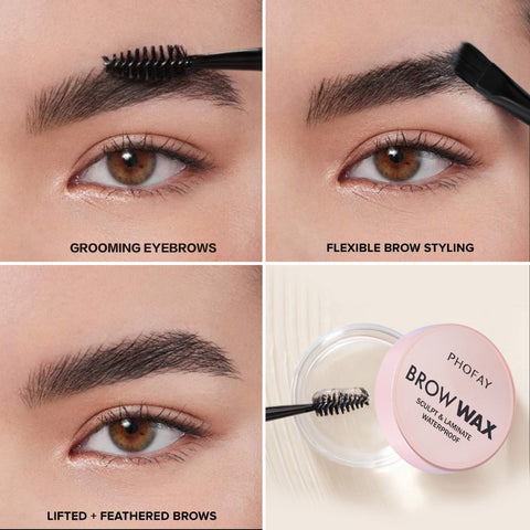 Brow sculpting and shaping wax