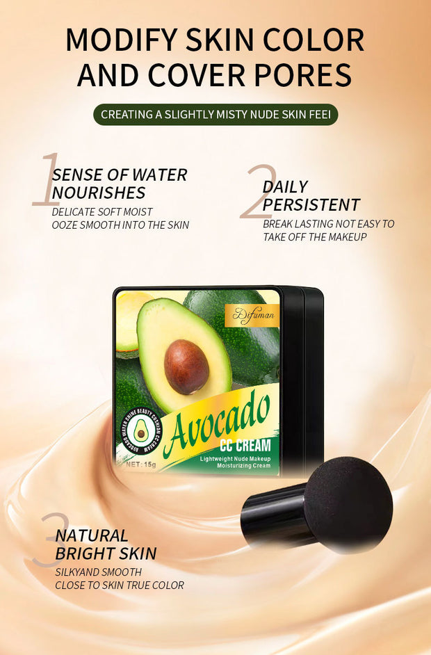 Avocado Mushroom Air Cushion